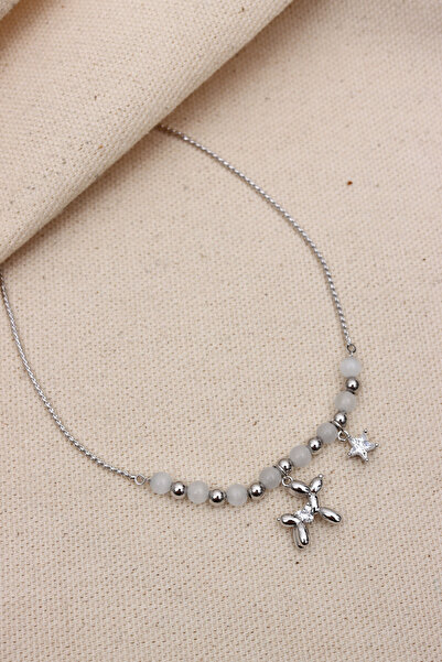 LA PERRY ACCESSORIES Silver Color Elevator Vip Bracelet with Snake Chain