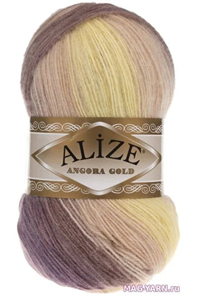 Alize Angora Gold Batik Süper Örgü İpi 6954
