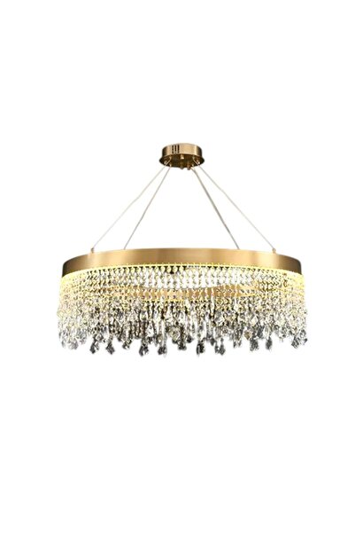 Cristalin Aydınlatma Luxury Crystal Seri Eskitme Modern Led Avize