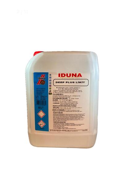 Iduna Deep Plus Likit Bulaşıklar İçin Leke Çıkarıcı Ve Sıvı Ön Daldırma 5 L