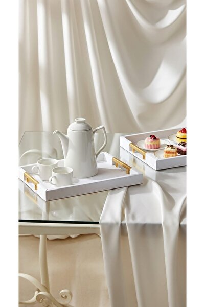 Generic Luxury Design Multi-Purpose Tray Set - Small 41 x 31 cm / Large 45 x 35 cm