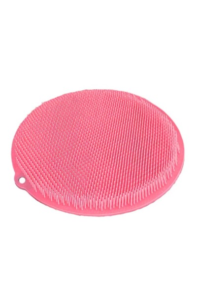 ZS DEMİR Bathroom Backpack Mat with Round Suction Cup 26 cm