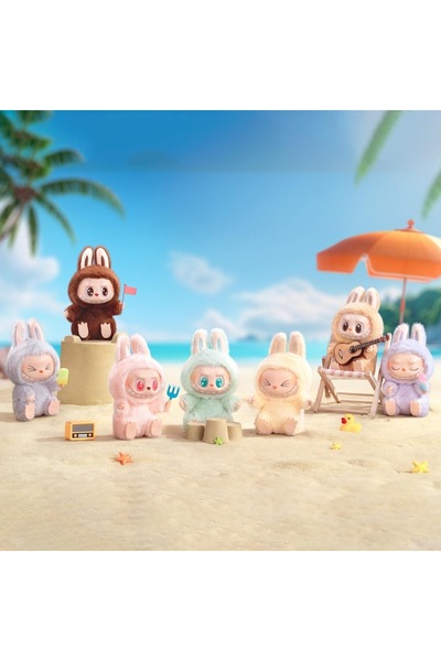 OEM LaBubu figure, pink, Have a Seat collection, 12 cm plush with rotating head, 4 years+