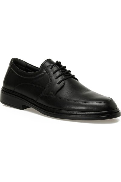 Polaris 109002 Black Genuine Leather Men's Shoes