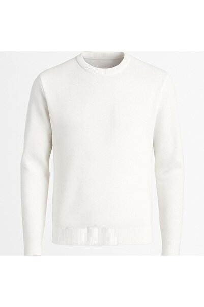 FABİO CASSANİ Slim Fit Crew Neck Long Sleeve Men's Knitwear - 7426