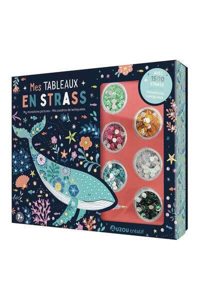 Auzou إبداعي الخاص - صورتي المرصعة بالأحجار الكريمة