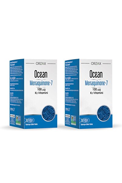 Ocean إم كيه-7 100 ميكروغرام فيتامين كيه2 30 كبسولة 2 قطعة