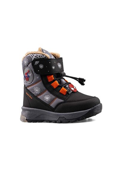 AYAKCİTY Waterproof and Cold-Resistant Children's High-Top Boots with Wool In...