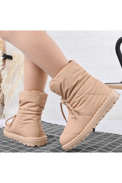 Tmall Women's boots,Made of suede with fur interior,TM1CD1032,Khaki