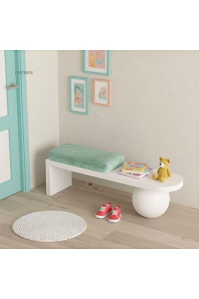puffistore Bench puf modern BEYAZ 100 cm