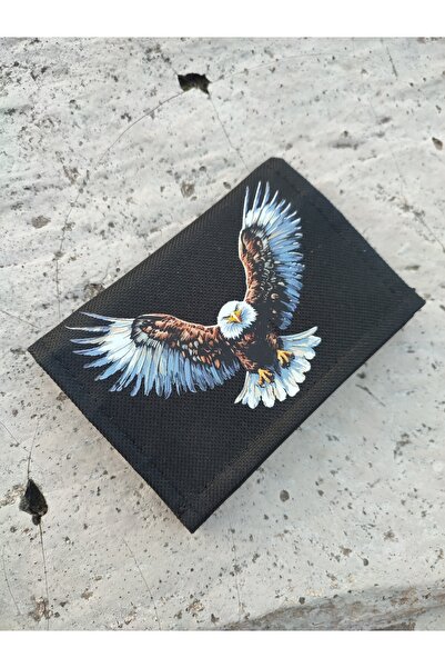 JANJAN Sports Wallet, Unisex Wallet with Velcro, Zipper, Keychain, Coin Compartment, Fabric Wallet