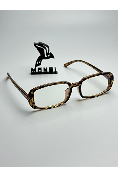 MONAL EYEWEAR Toms Rectangular Blue Light Filter Screen Glasses Optical Fit Glasses Can Be Changed Soothe Eyes