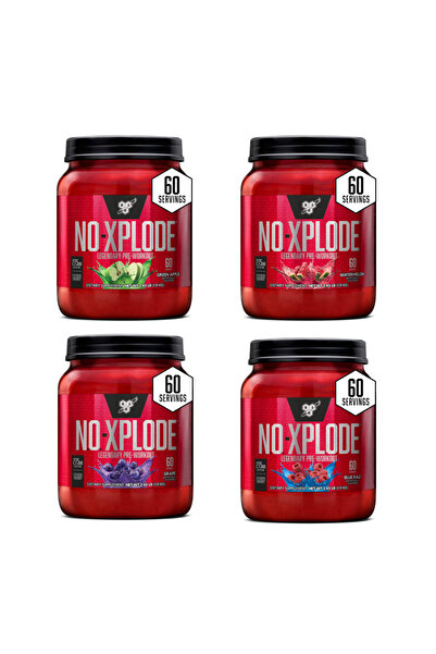BSN N.O.-XPLODE PreWorkout with Creatine Beta Alanine Energy 60 Servings
