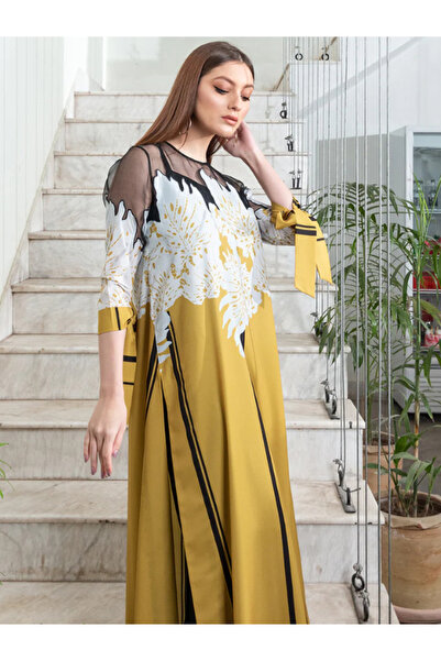 MYSMAR Yellow Crepe Printed Co-ord Set - AFK1015 | Yellow