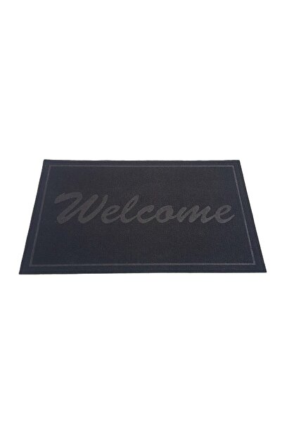Kotonia Home Covoraș de intrare - Welcome uni, 45x75 cm, antiderapant 100% PV...