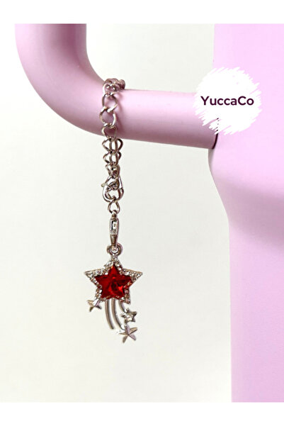 YuccaCo Accessorize Your Life Sparkling Star Thermos Ornament with Tail/Star ...