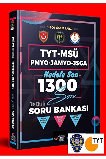 Liyakat Yayınları 2026 TYT Soru -PMYO-Hedefe Son 1300 Soru-Polislik