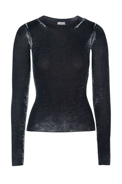 Diesel Rundkragen Langarmshirt für Damen