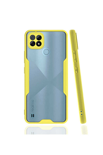 zore غطاء حماية NXXA Parfe لهاتف Realme C21 - أصفر