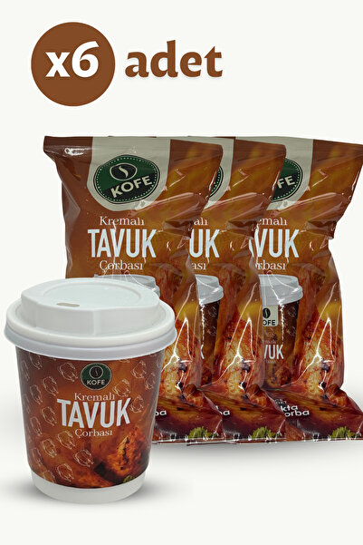 KOFE Tavuk Çorba Hazır Bardak 6'Lı