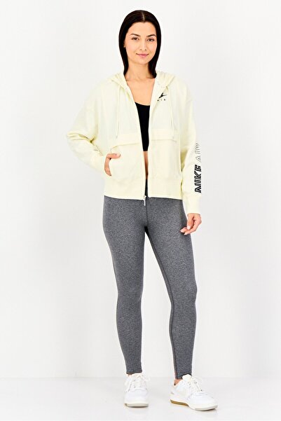 Nike Air Women Oversized Fit Long Sleeve Outdoor Hoodie, Cream