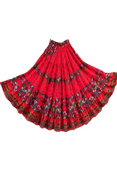 VIKI DISAIN Raisa women's skirt, Elegant, Multicolor, Size 44 RO