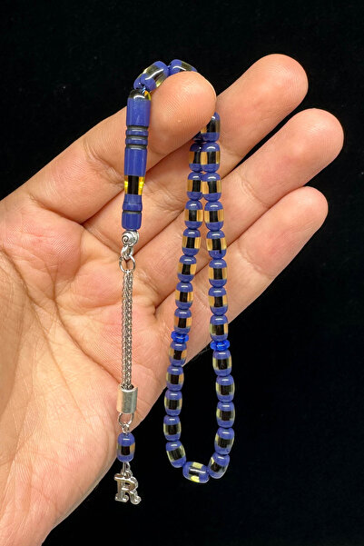 Fabula Silver Kişiye Özel Harfli Tesbih Küçük Boy Sallamalık Erkek Hediye Tespih