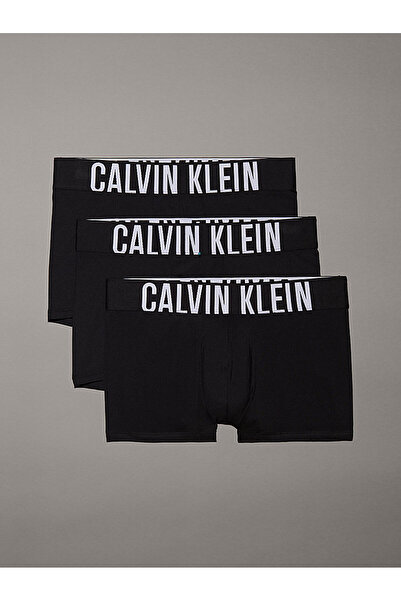 Calvin Klein Erkek Siyah 3'lü Boxer Paketi