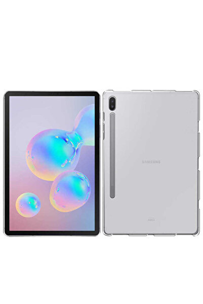 zore Galaxy Tab S7 Plus T970 Case Compatible Nxxa Tablet Super Silicone Cover-No Color