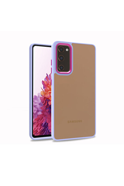 zore حافظة جوال جالاكسي S20 FE متوافقة مع JoieCreatif Flora - أرجواني