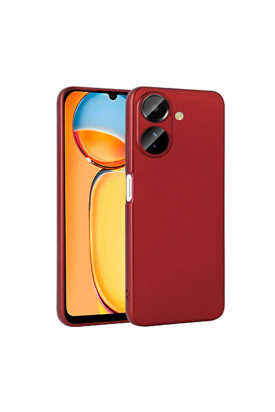 zore غطاء حماية من السيليكون من جوي كريتيف بريمير لهاتف بوكو سي 65 - أحمر