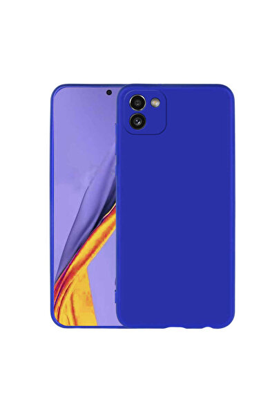 zore غطاء حماية لهاتف جالاكسي A03 من جوي كريتيف - أزرق بلون الكوبالت أزرق