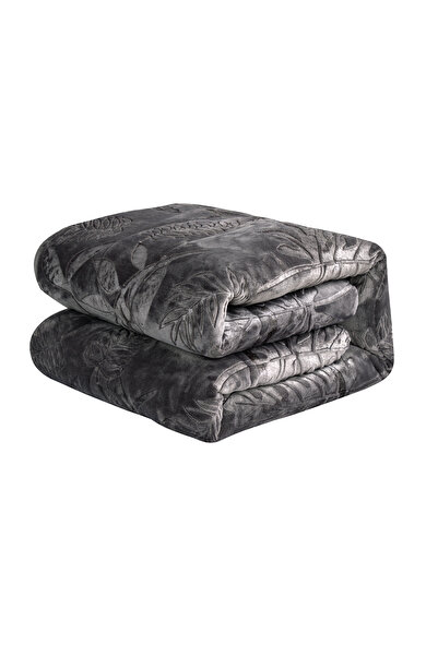 sadir Roma Velvet Winter Double Bedspread Set - 6 Pieces