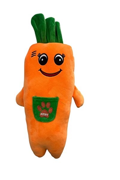 HESPERUS Cat Dog Sound Plush Toy with Carrot Figure 60 cm