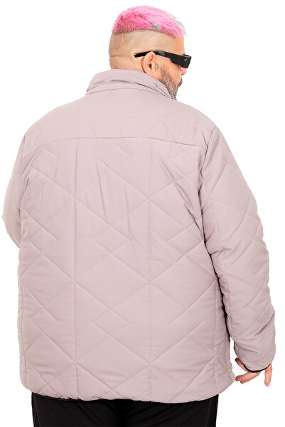 ModeXL Mode XL Men's Plus Size Coat Quilted with Hood 25710