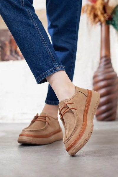 Mammamia 25Ka-7025 Genuine Leather Casual Shoes