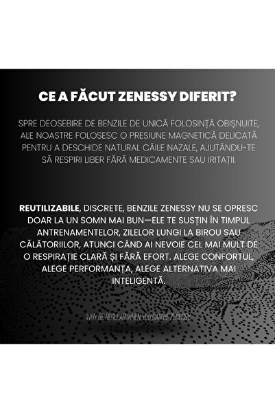 Zenessy Magnetic Nasal Strip – Original Kit with 30 Magnets