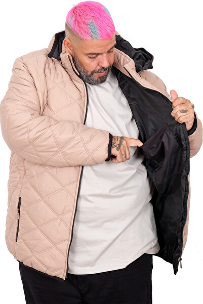 ModeXL Mode XL Big Size Men's Big Size Men's Coat Quilted Jacket U25701