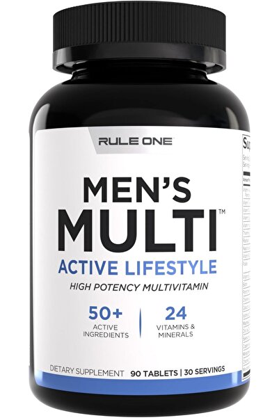 Rule 1 فيتامينات متعددة للرجال، فيتامينات ومعادن، معززات للهضم، أحماض أمينية،...