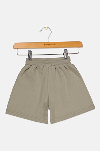 Reebok Toddlers Boy Brand Logo Outdoor Shorts, Washed Sage Green