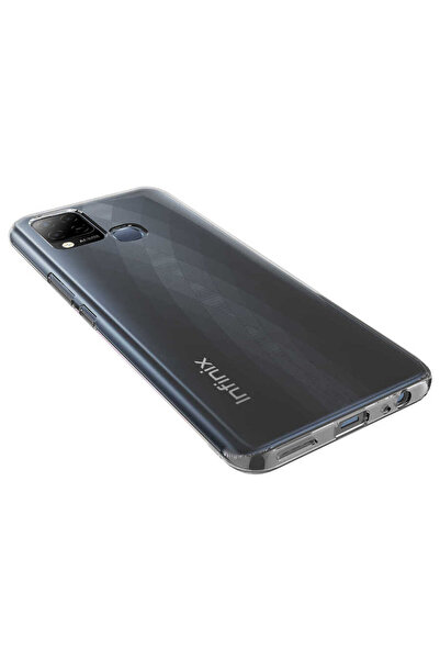 zore Infinix Hot 10t Case Nxxa Super Silicone Cover - Colorless