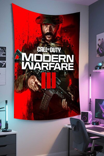 RUGRUMBA Call of Duty Настінне покриття з принтом – Тема для геймерів, якісна...