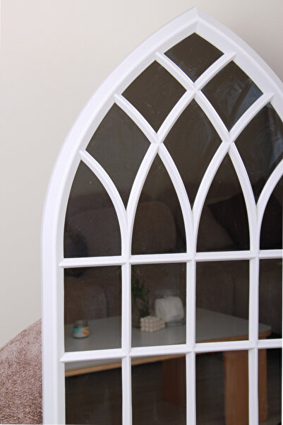 Generic Artistic window frame mirror – a touch of modern luxury, 92 cm * 51 cm