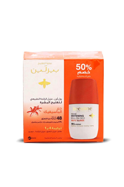 BESENSE Beesline Roll-On Deodorant for Skin Lightening - Pacific Islands - 2 x 50 ml