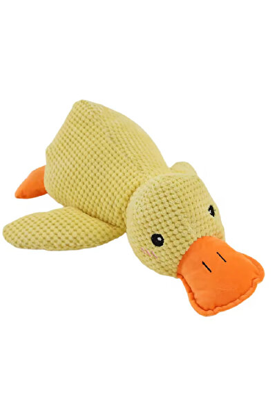 HESPERUS Kedi Köpek Sesli Peluş Oyuncak Ördek Figürlü 30 Cm