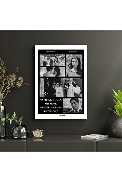 Pixaflair - The Godfather - Micheal Corleone - Çerçevesiz Poster