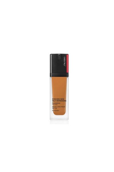 Shiseido , Synchro Skin Self-Refreshing, Oil Free, Liquid Foundation, 430, Cedar, SPF 30, 30 ml