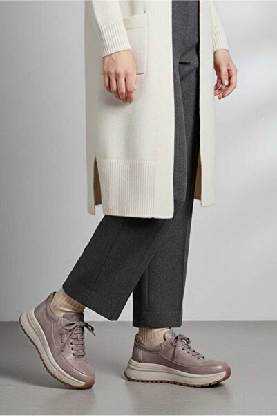 Mammamia 25KA-3795 Lastikli Kadın Günlük Deri Ayakkabı