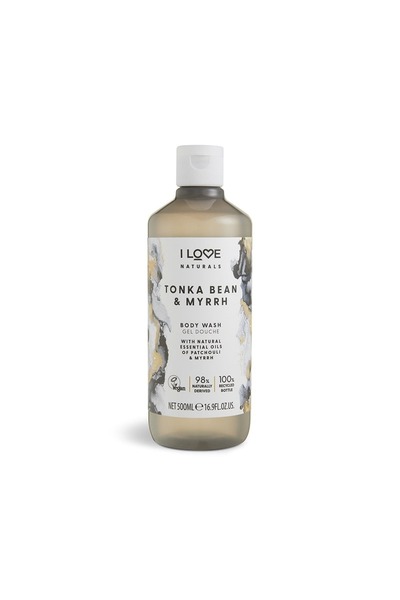 I Love Naturals Collection Hydrating Tonka Bean & Myrrh Body Wash 500 ml