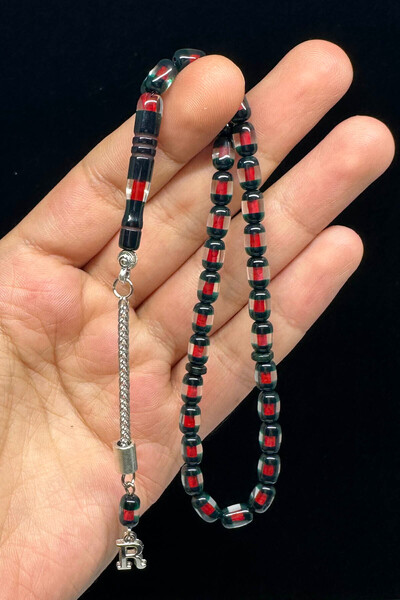 Fabula Silver Bürokrat Boy Tesbih Kişiye Özel Harfli Erkek Hediye Tespih